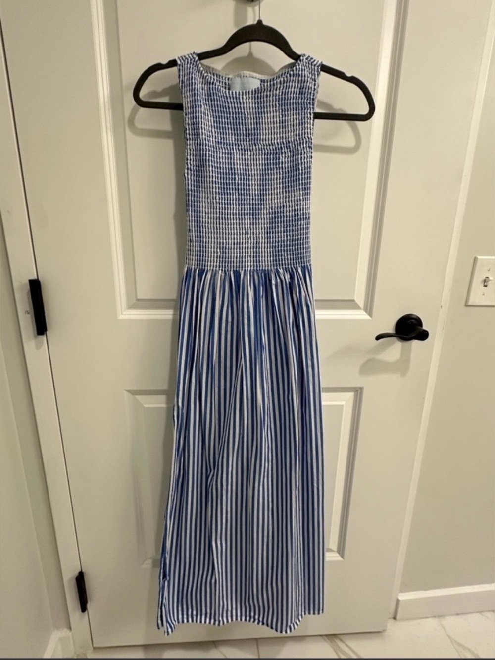 Hill House Home Cosima Dress - Blueberry Stripe